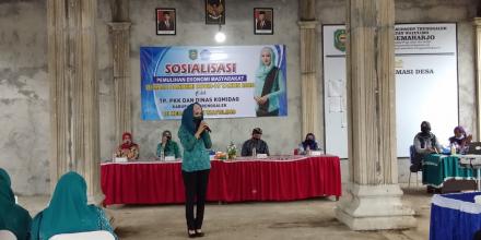 SOSIALISASI PEMULIHAN EKONOMI MASYARAKAT DI MASA PANDEMI COVID-19 TAHUN 2020